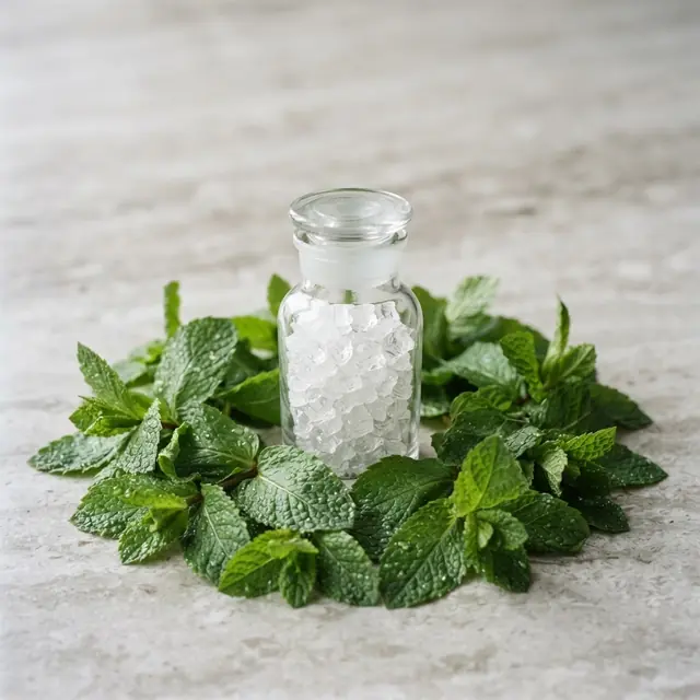 Mentol (Menthol) — składnik żelu Fleboxin